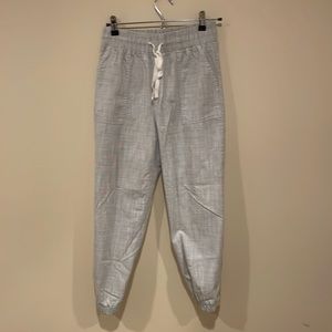 LOFT grey joggers size XS